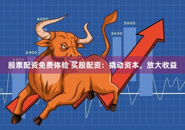 股票配资免费体验 买股配资:撬动资本,放大收益